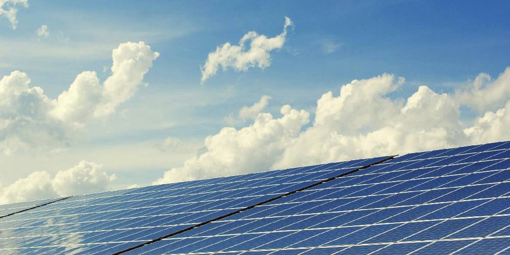 Solar Panels outside