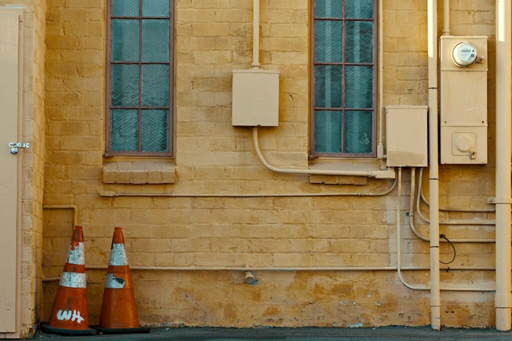 Exterior of home wiring system