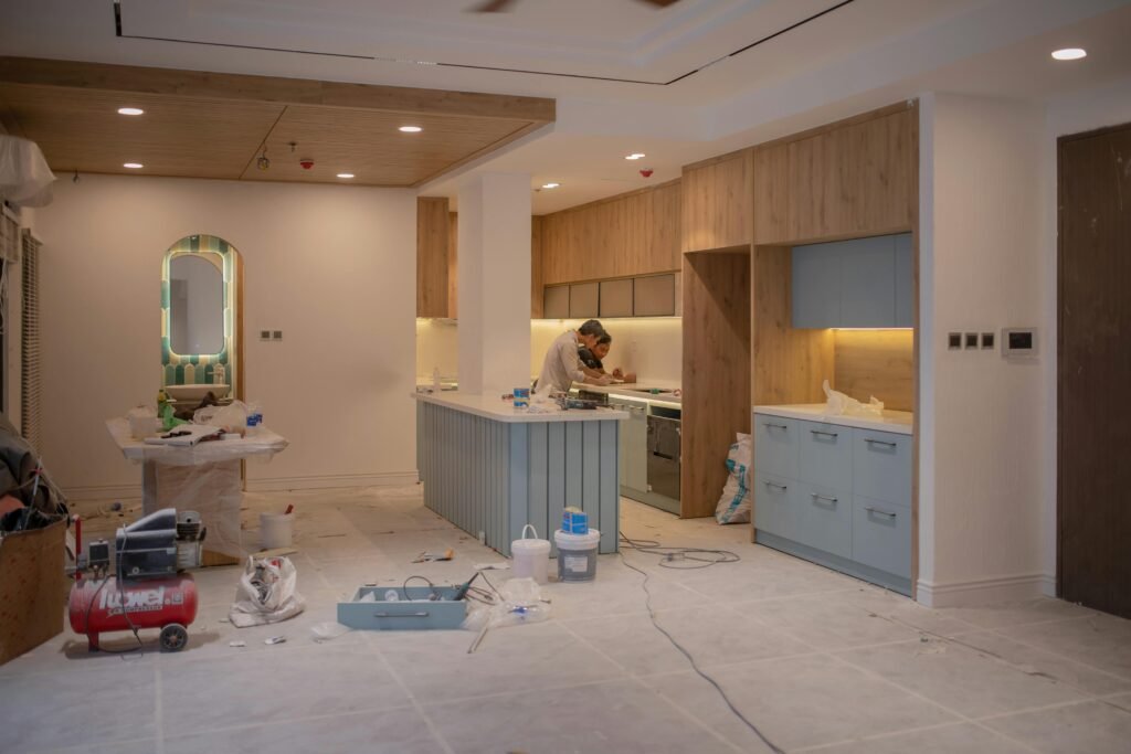 Home preparing to be upgraded